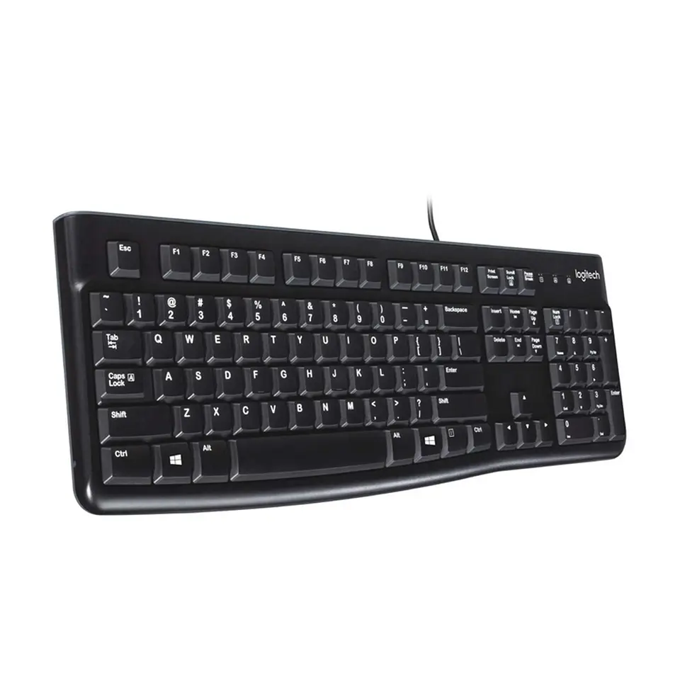 Teclado Alámbrico Logitech K120 Usb Español Negro 1