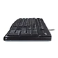 Teclado Alámbrico Logitech K120 Usb Español Negro - Miniatura 3
