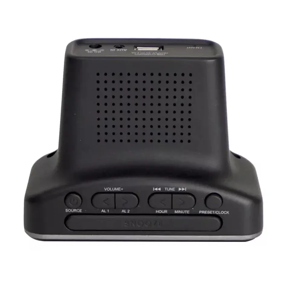 Radio Reloj Despertador Digital Philco PAR1012BT  4
