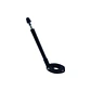 Antena Corta Hilo Curado Moto Retráctil Negro  - Miniatura 2