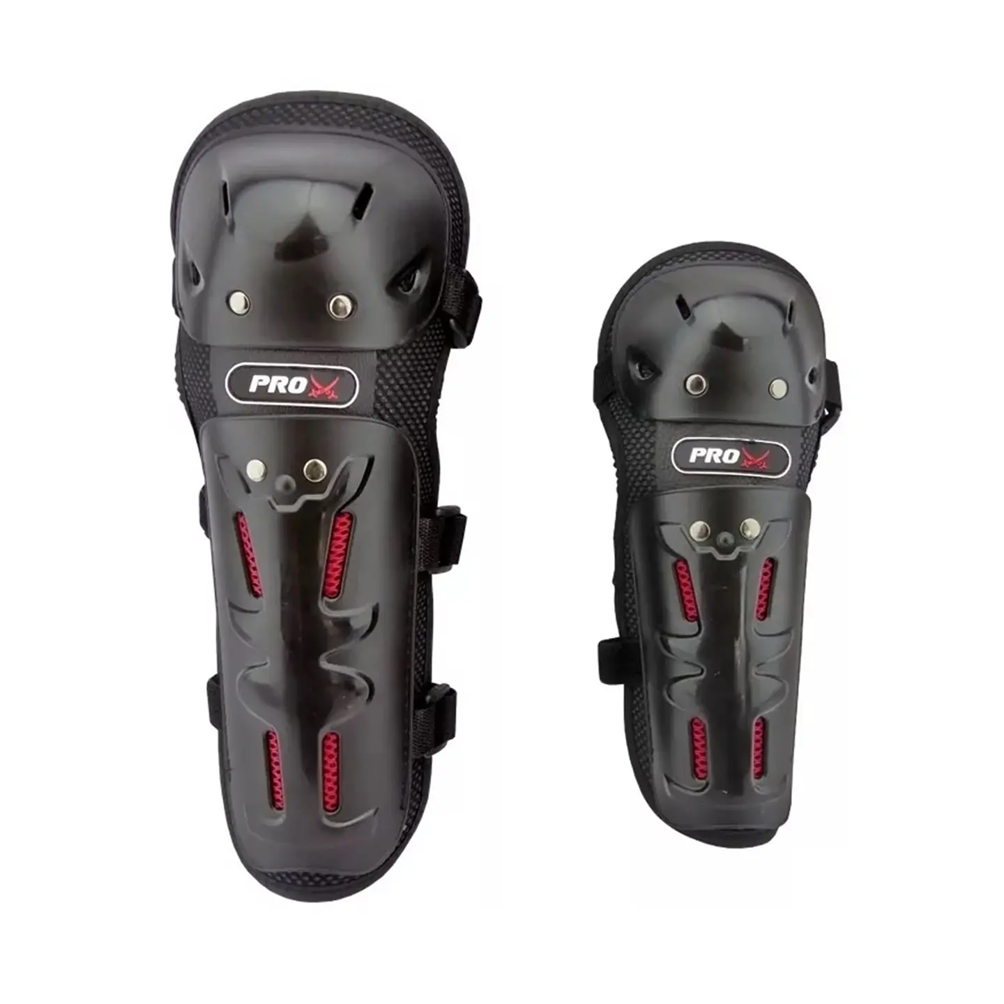 Set Protecciones Moto Rodilleras y Coderas Cobra 2