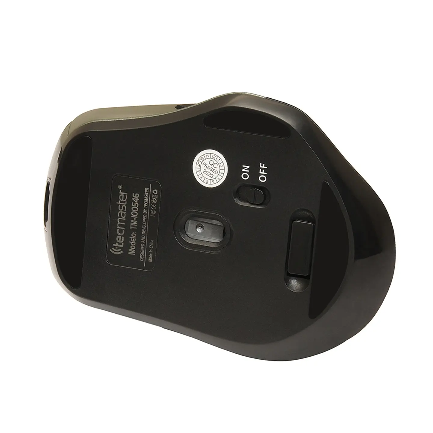 Mouse Tecmaster Dual Bluetooth Recargable Inalámbrico Verde 6