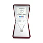 Collar Plata 925 Corazon y Llave - Miniatura 2