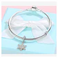 Charm Dije Plata 925 Copo de Nieve - Miniatura 3