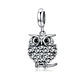 Charm Dije Plata 925 Buho Circones - Miniatura 1