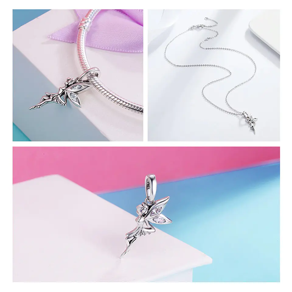 Collar Plata 925 Hada Plateada 3