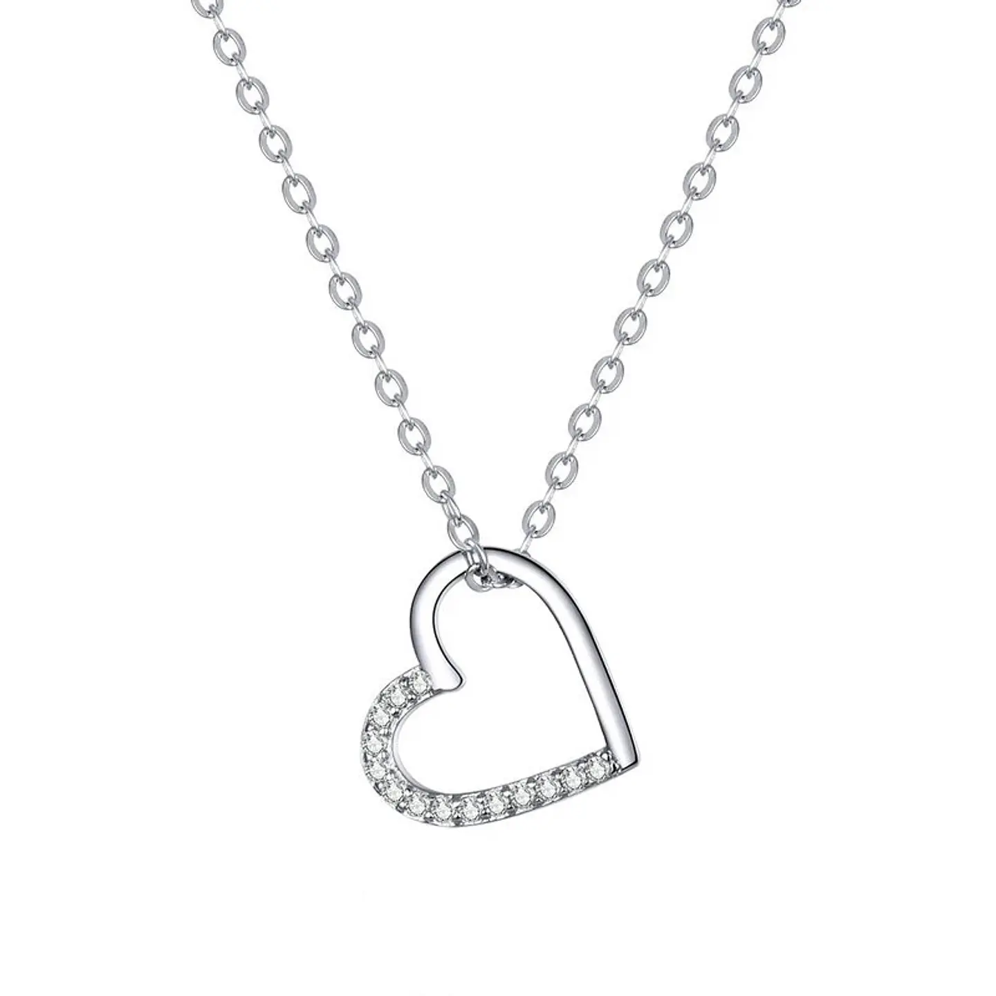 Collar Plata 925 Mini Corazon Circones 1