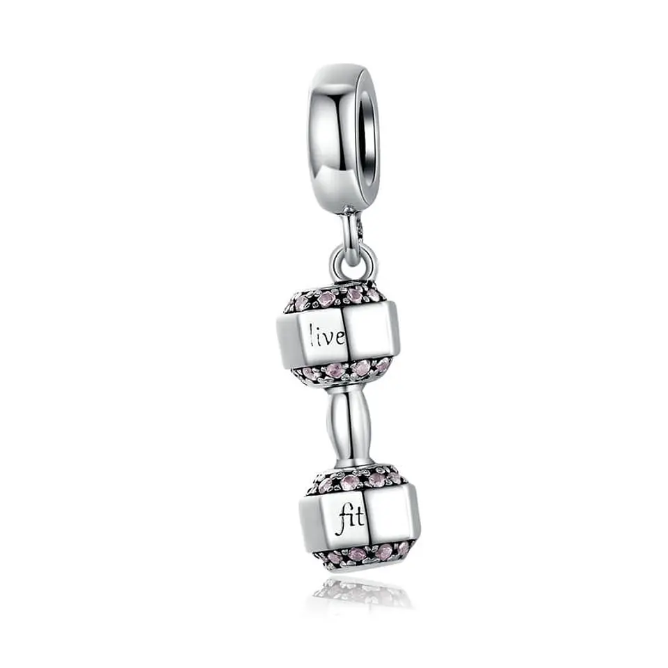 Charm Dije Plata 925 Pesa Liv Fit 1