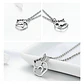 Collar Plata 925 Gatito Plateado - Miniatura 3
