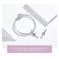 Charm Dije Plata 925 Llave Elegante - Miniatura 5