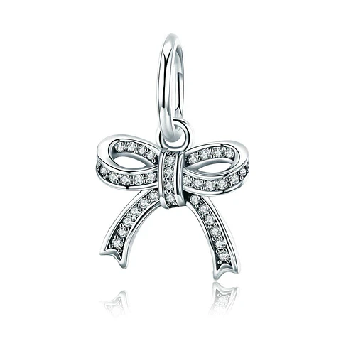 Charm Dije Plata 925 Cinta Regalo