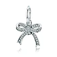 Charm Dije Plata 925 Cinta Regalo - Miniatura 1