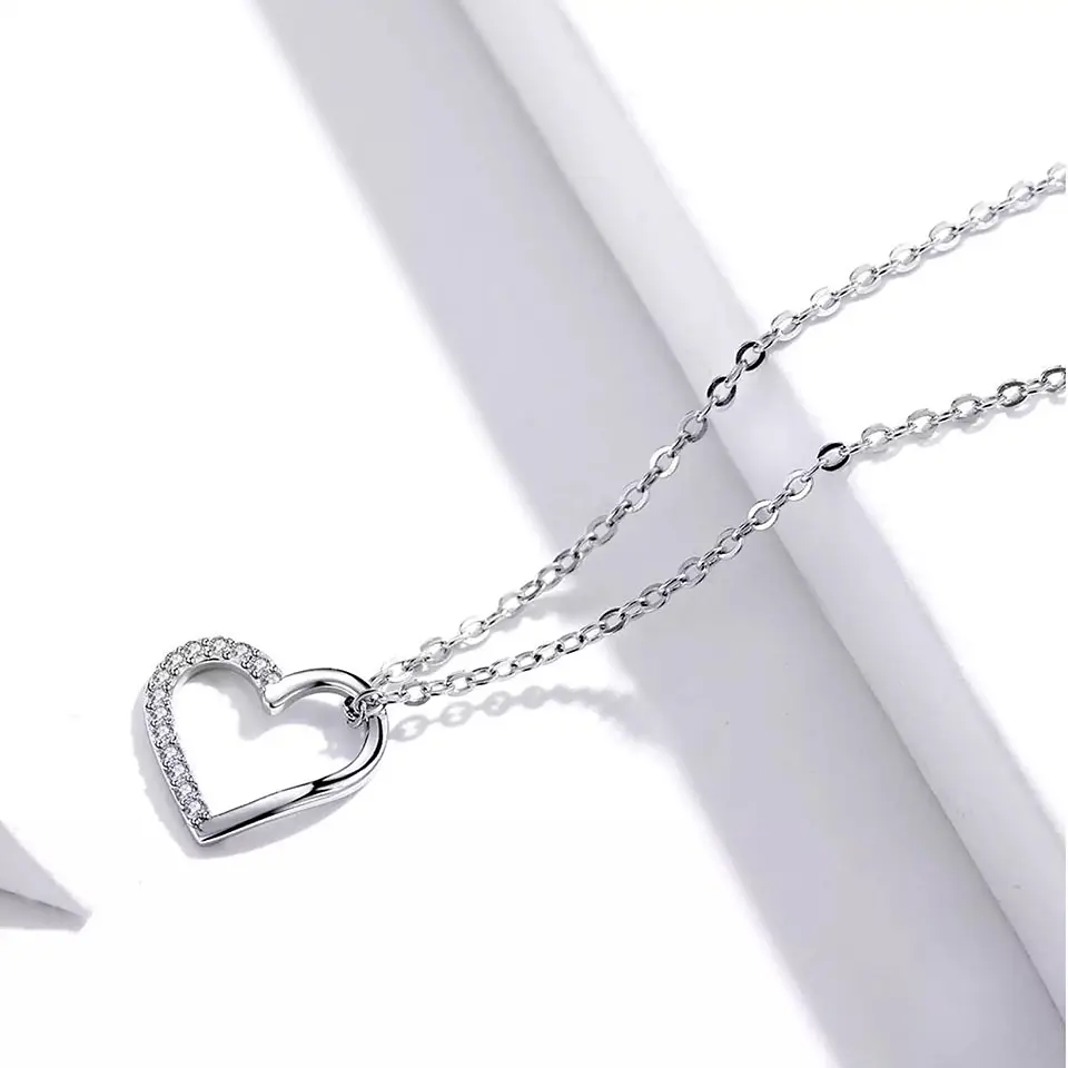 Collar Plata 925 Mini Corazon Circones 4