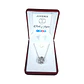 Collar Circulo con Circones Plateado - Miniatura 2