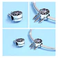 Charm Dije Plata 925 Atrapa Sueños Circular - Miniatura 3