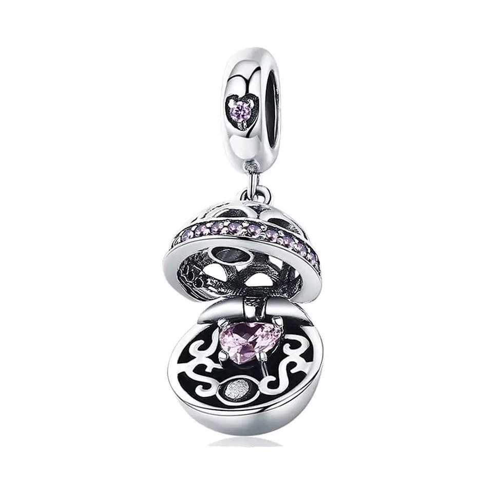 Charm Dije Plata 925 Caja Regalo 1