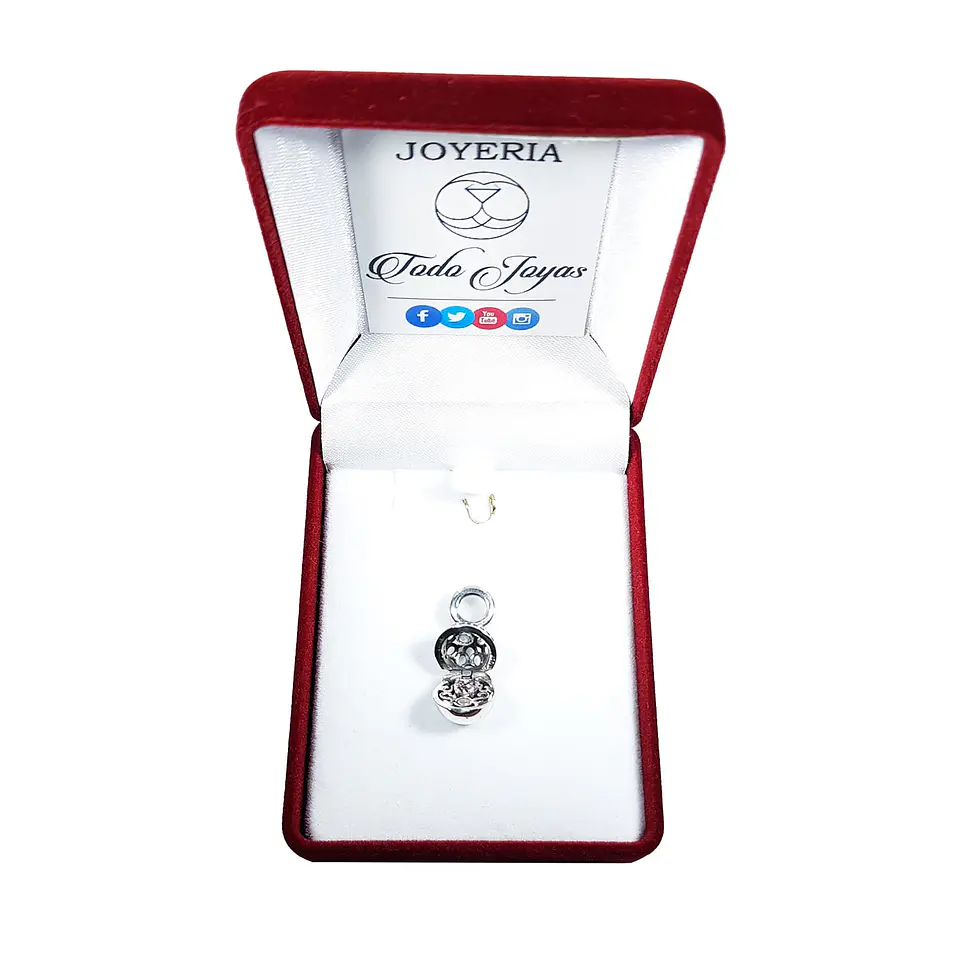 Charm Dije Plata 925 Caja Regalo 2