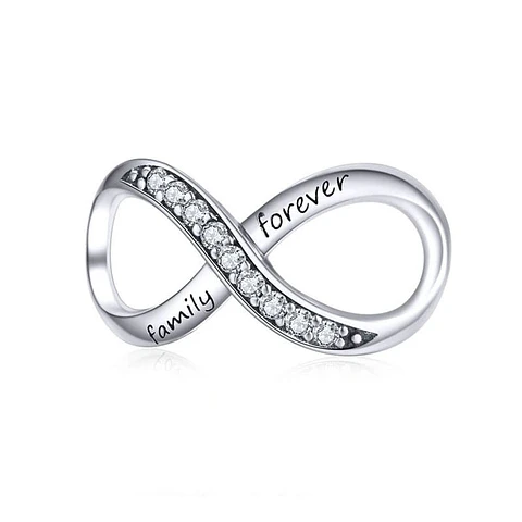 Charm Dije Plata 925 Infinito Forever