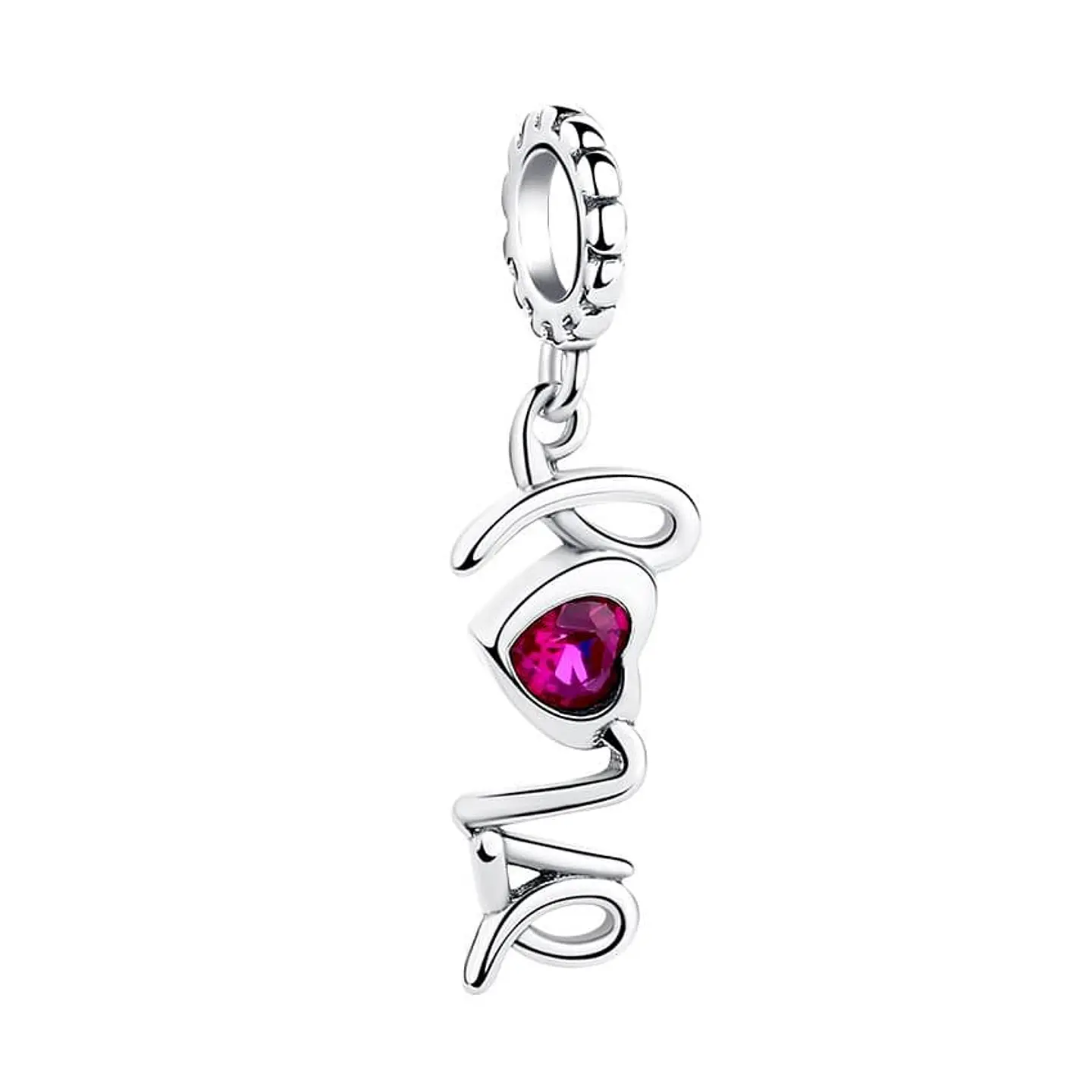 Charm Dije Plata 925 Love Corazon 1