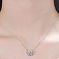 Collar Luna y Estrella Circones Plateado - Miniatura 4
