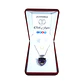 Collar Corazon Cristal Morado - Miniatura 2