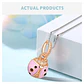 Charm Dije Plata 925 Mariquita Rose Gold - Miniatura 5