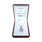 Collar Doble Corazon Interior Plateado - Miniatura 2