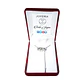 Collar Ojo Te Amo en 100 Idiomas Plateado - Miniatura 2