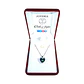 Collar Mini Corazon Cristal Tornasol - Miniatura 2