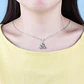 Collar Simbolo Triqueta Celta Plateado - Miniatura 4