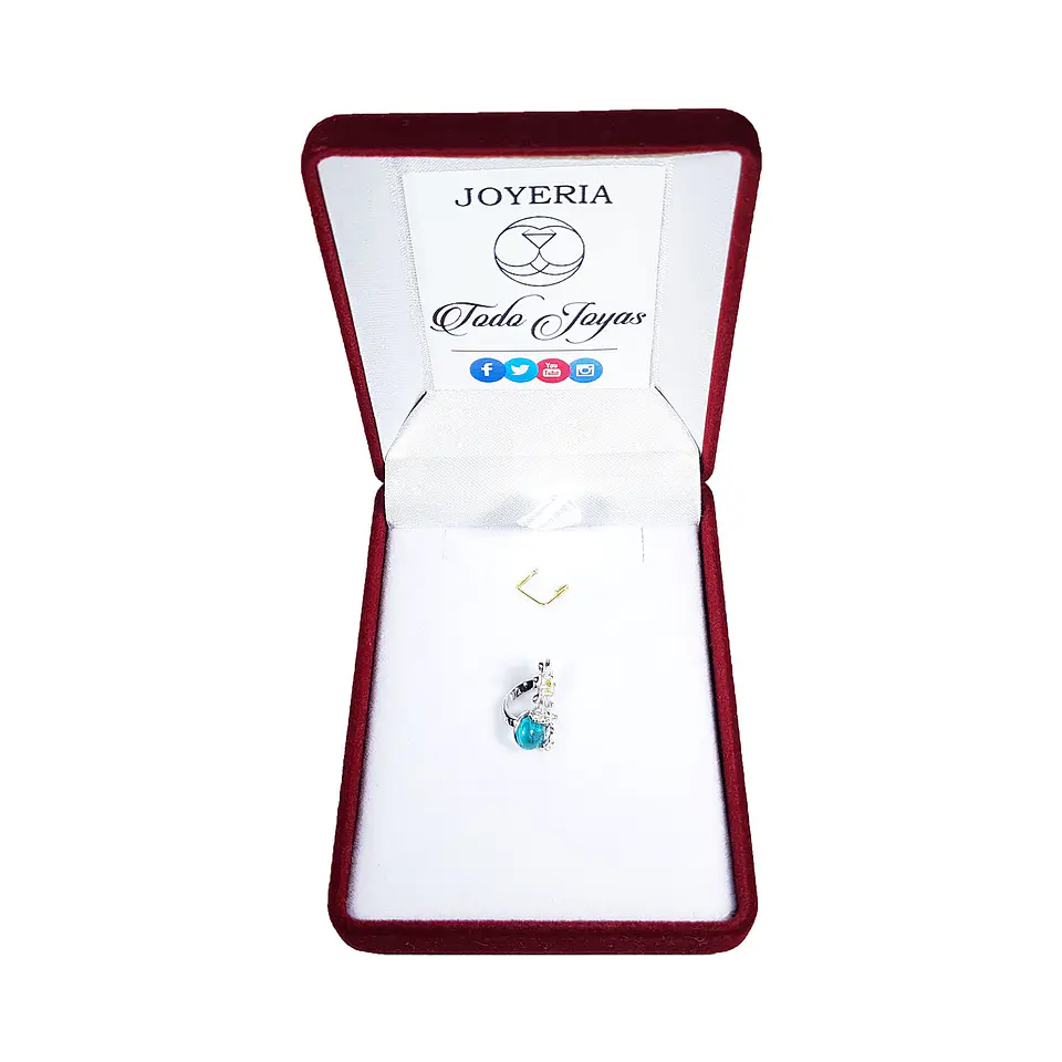 Charm Dije Plata 925 Flor Luciernaga 2