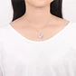 Collar Plata 925 Corazon Mama Hijo Perla - Miniatura 4