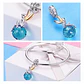 Charm Dije Plata 925 Hada Sobre Bola - Miniatura 3