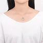 Collar Plata 925 Ovalo Mama Hijo Perla - Miniatura 4