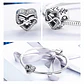 Charm Dije Plata 925 Infinito Corazon - Miniatura 3