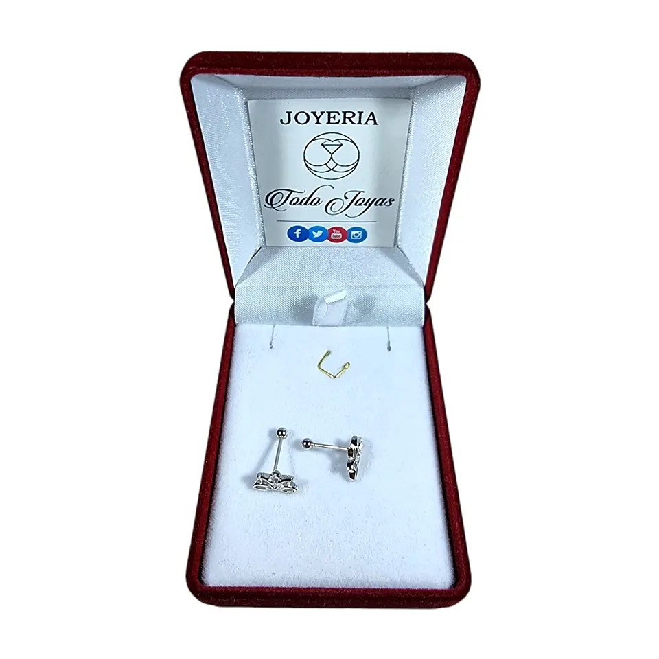 Aros Plata 925 Flor de Loto 2