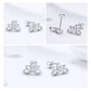 Aros Plata 925 Flor de Loto - Miniatura 3