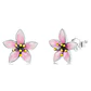 Aros Plata 925 Flor de Cerezo - Miniatura 1