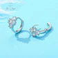 Aros Flor Circones Plateado - Miniatura 5