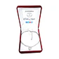 Pulsera Corazon y Circones Plateada - Miniatura 2