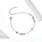 Pulsera Plata 925 Flores y Bolitas - Miniatura 5