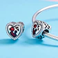 Charm Dije Plata 925 Corazon Mama Hijo - Miniatura 5