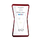 Collar Plata 925 Infinito con Rosa - Miniatura 2