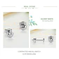 Aros Plata 925 Mini Corazon Plateado - Miniatura 3