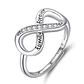 Anillo Plata 925 Infinito Family Ajustable - Miniatura 1