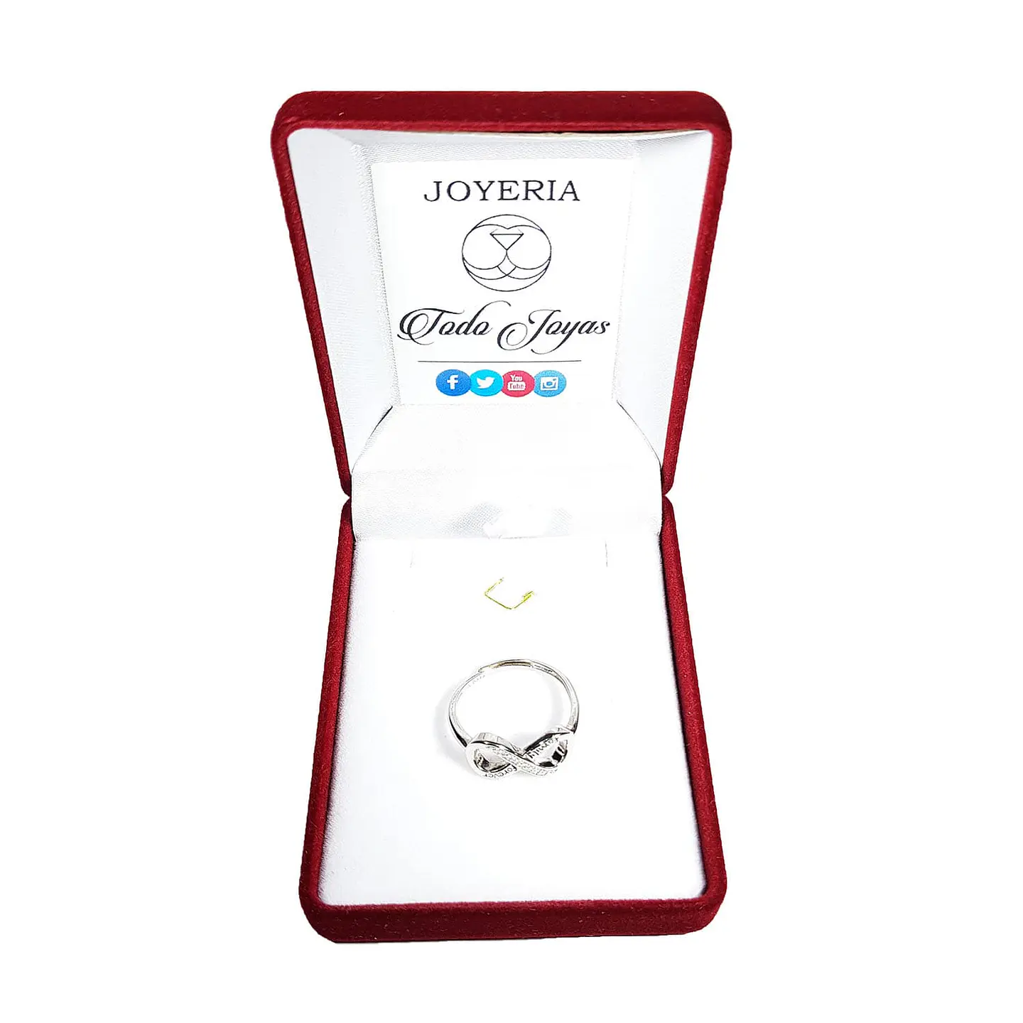 Anillo Plata 925 Infinito Family Ajustable 2