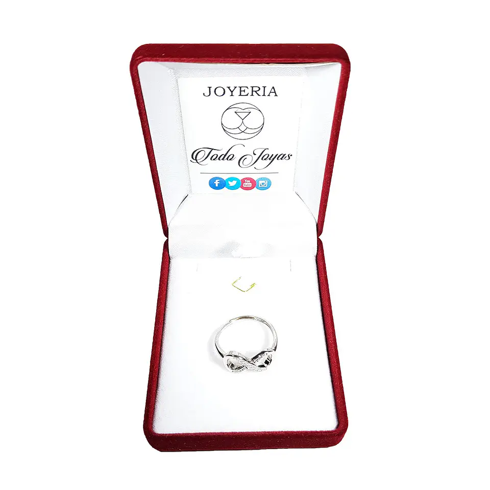 Anillo Plata 925 Infinito Family Ajustable 2