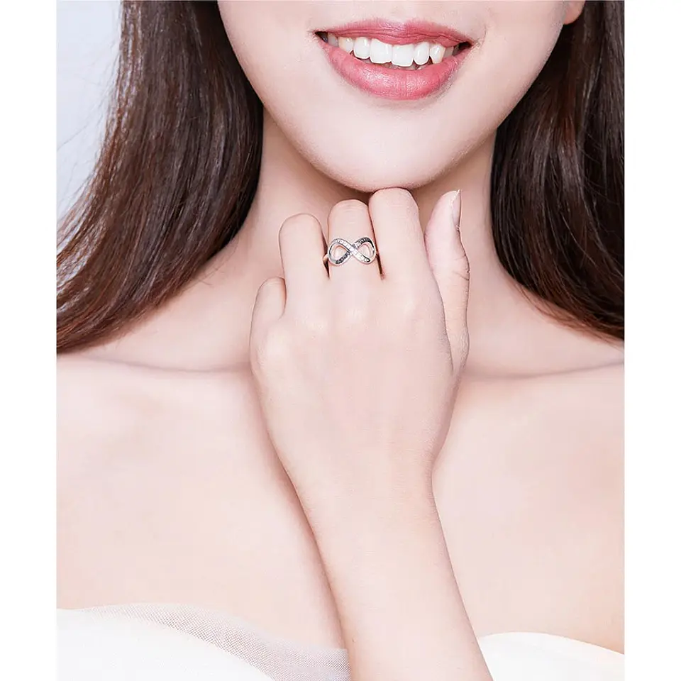 Anillo Plata 925 Infinito Family Ajustable 4