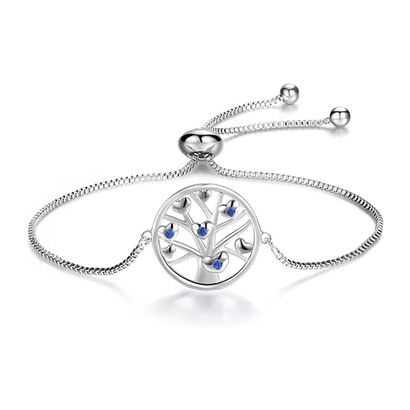 Pulsera Arbol de La vida Circones Plateada 1