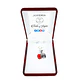 Charm Dije Plata 925 Doble Corazon Family - Miniatura 2